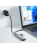 Hub Chuyển Đổi WiWU Type C - Usb C 7in1 ( A731HC )