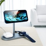 Trạm sạc không dây 3 in 1 WiWU Power Air X23