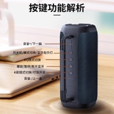 Loa Wiwu Kèm Míc Thunder Wireless Speaker P17