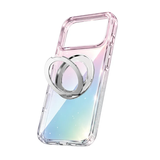 ỐP LƯNG WiWU DIAMONDSHIELD ULTRA GLITTERY DS-203 TRONG SUỐT ÁNH CẦU VỒNG - CÓ CHÂN KỆ MAGSAFE
