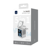 WIWU W043 PIXEL 5-IN-1 – ĐẾ SẠC ĐA NĂNG TÍCH HỢP LOA BLUETOOTH