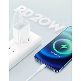 Bộ củ cáp sạc Wiwu Quick 2 in 1 Wi-U001 Type-C to Lightning