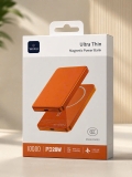 PIN SẠC DỰ PHÒNG KHÔNG DÂY TÍNH TỪ WiWU WI-SA23 ULTRA THIN MAGNETIC POWER BANK 10000mAh