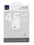 CỦ SẠC MINI WiWU CHG600 45W GaN KÈM SẠC ĐỒNG HỒ 5W