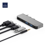 Bộ chuyển đổi WIWU Alpha M X Pro 5 in 1