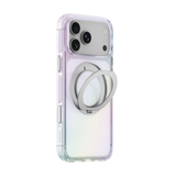 ỐP LƯNG WiWU DIAMONDSHIELD ULTRA GLITTERY DS-203 TRONG SUỐT ÁNH CẦU VỒNG - CÓ CHÂN KỆ MAGSAFE