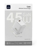 CỦ SẠC NHANH WiWU CUBE 45W GaN Wi-G043