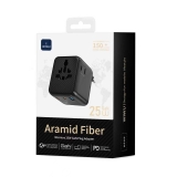 Bộ Chuyển Đổi Quốc Tế WIWU Warrior 25W GaN Wi-UA011