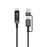 CÁP SẠC WiWU 240W USB-A+C TO USB-C Wi-C109.