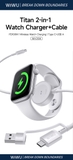 CÁP WiWU TITANLINK Wi-C104 100W 2-in-1 Wireless Charger