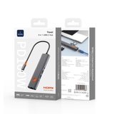 BỘ CHIA USB-C 5 TRONG 1 WiWU TRAVEL Wi-HB005