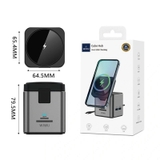 Wiwu 9 in 1 đa cổng Docking Statione kèm sạc không dây HDMI Wi-W025