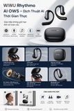 WiWU O201 – Tai nghe Open Ear thông minh tích hợp dịch thuật AI