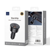 Bộ sạc ô tô nhanh WiWU Starship 200W QC+PD Wi-QC026