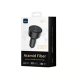 Bộ sạc ô tô ba cổng WiWU Wi‑CC026 200W USB‑C PD PPS