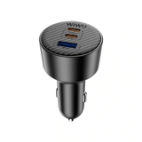 Bộ sạc ô tô ba cổng WiWU Wi‑CC026 200W USB‑C PD PPS