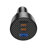 Bộ sạc ô tô ba cổng WiWU Wi‑CC026 200W USB‑C PD PPS