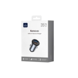 Bộ sạc xe hơi nhanh WiWU Nano Lite 35W – Wi-CC030
