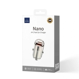 Bộ sạc ô tô nhanh Nano Series 30W Wi-QC028 USC-A+USB-C