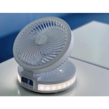 Quạt để bàn Wiwu Carter Circulating Fan FS05 có đèn báo pin - Hàng chính hãng