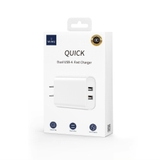 Củ sạc Wiwu Quick Wi-U003 Dual USB-A Fast Charger 20W