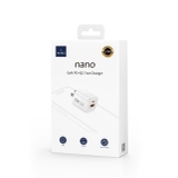 Củ sạc nhanh Wiwu #Nano Gan PD + QC Fast Charger #Wi-U008 33W