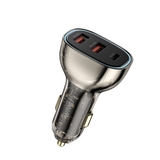 Tẩu Sạc Nhanh trên xe hơi 3 cổng WIWU GEEK #Wi-QC013