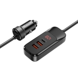 Bộ sạc xe hơi chia nhiều cổng 120W PD+PC WIWU #Wi-QC015