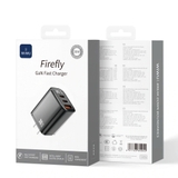 Củ sạc nhanh WiWU Firefly 30W PD Gan 2C+A Wi-G010
