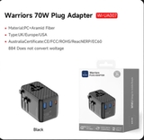 Củ Sac Đa năng Warriors 70W WI-UA007