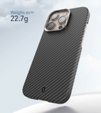Ốp lưng WIWU Aramid Air Blk  DCC-206 IPHONE 16pro/16promax
