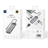 HUB WiWU 9in1 USB-C Linker 921HV cho Macbook