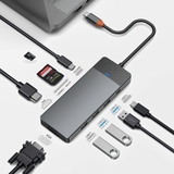 HUB WiWU 9in1 USB-C Linker 921HV cho Macbook