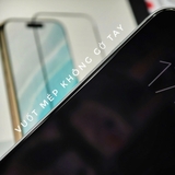 Kính Cường Lực 3D CUVER LALIDE HD chống nhìn trộm cho iphone 15/16/17 Series