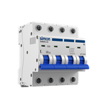 Aptomat chống giật 30mA 6000A 4P RCBO 6k 4P 63A SMB65CL-63C63/4