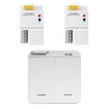 Bộ công tắc đôi không dây điều khiển 2 thiết bị điện từ xa Kawasan RCT2A-2RF01D