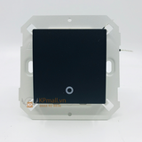 Module Công tắc đơn 20A, 2 cực, 1 chiều có đèn LED màu Đen Simon V8 80203-26