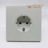 Bộ ổ cắm schuko có chân tiếp địa lắp đế chuẩn vuông Simon S6 581687