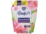 Nước xả vải Comfort chăm sóc chuyên sâu 100H lưu hương sâu hương vườn xuân 1.8L