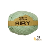 AIRY paper brush fiber is soft, super light (roll 45gr)