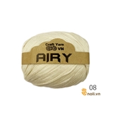 AIRY paper brush fiber is soft, super light (roll 45gr)