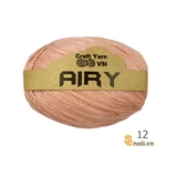 AIRY paper brush fiber is soft, super light (roll 45gr)