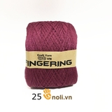 Shiny Fingering cotton yarn