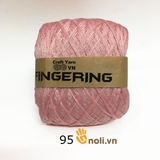 Shiny Fingering cotton yarn