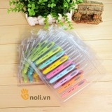 Set of colorful crochet needles 8 pieces