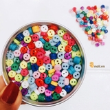 Colorful decorative plastic buttons