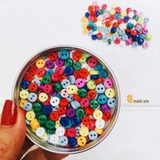 Colorful decorative plastic buttons