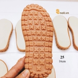 Anti-slip soles with baby insoles