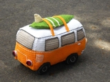 Surf Van camping car woolen set