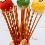 Golden Handle Double Head Crochet Hook